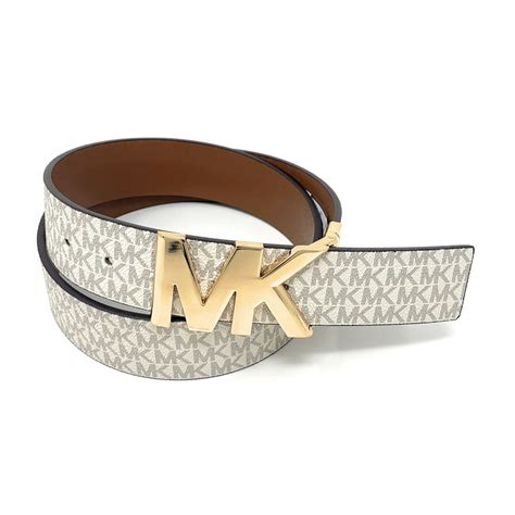 michael kors mens reversible logo belt|Michael Kors belts women's elastic.